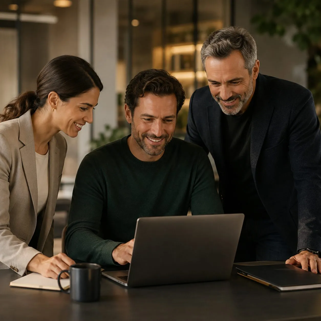 Sesión ejecutiva con el equipo directivo